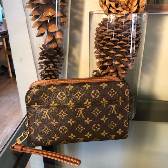Fab! Louis Vuitton LV Clutch Bag Orsay Monogram-Likers offer-Final price - Picture 1 of 10